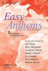 Easy Anthems for Classic Worship SAB Choral Score cover